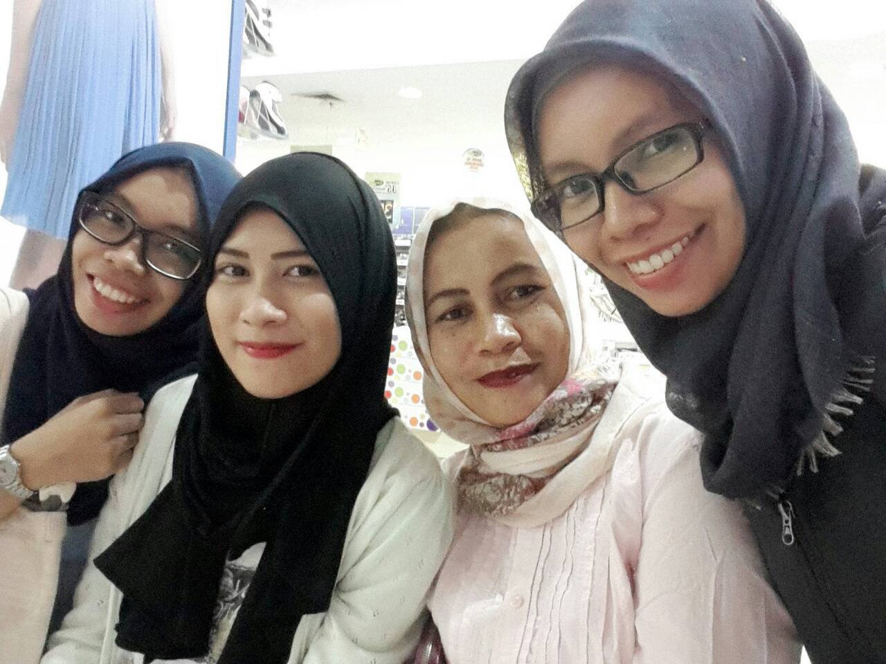 Mom and her girls